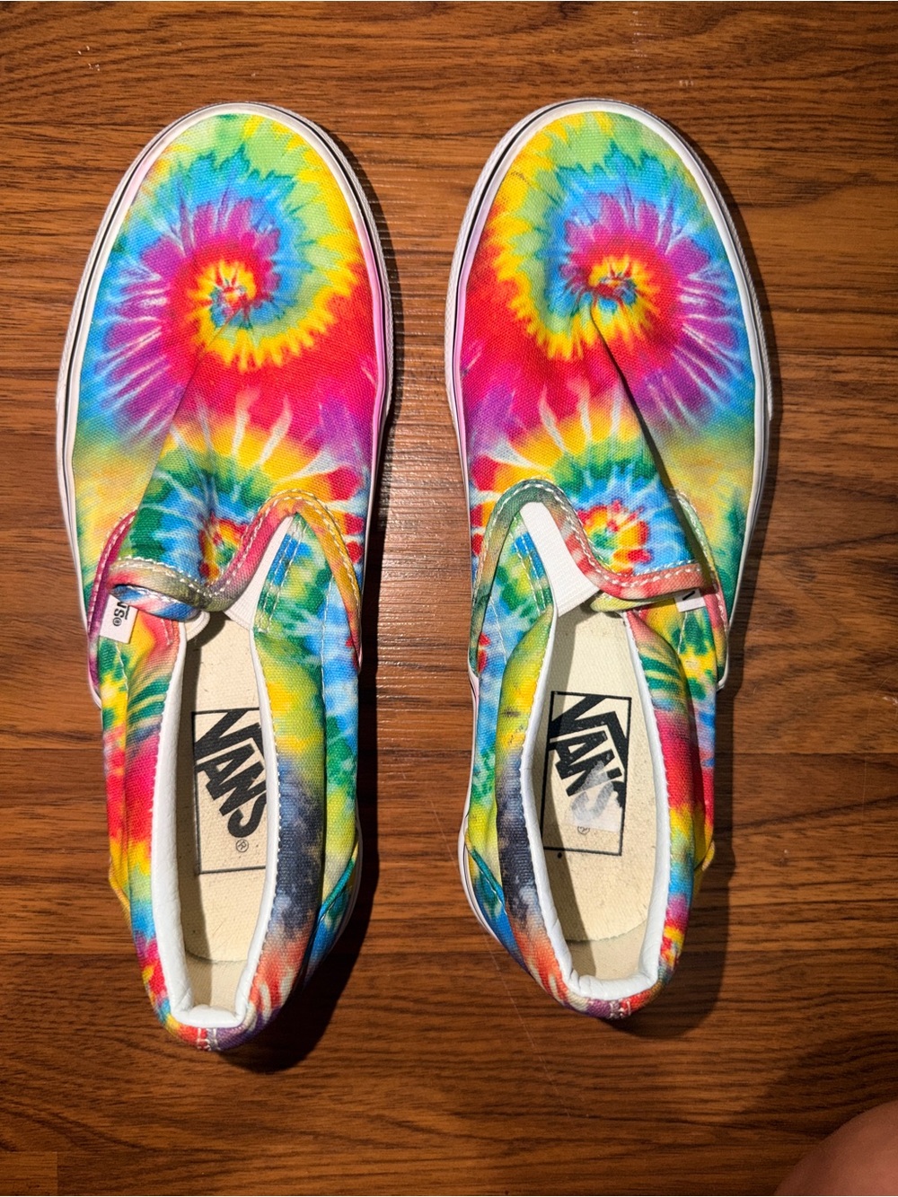 Vans Tie-Dye Slip-On Sneakers - Multicolor